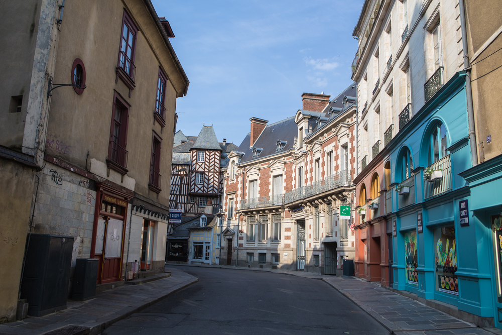 Rennes rue historique 