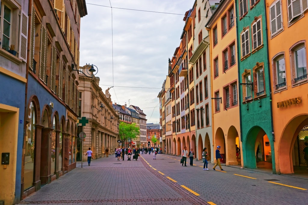 rue des Arcades Strasbourg Street Marketing